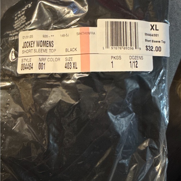 Jockey Black short sleeve T-Shirt - Picture 4 of 4